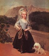 Francisco de Goya Portrait of Maria Teresa de Borbon y Vallabriga USA oil painting reproduction
